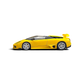 Lot57Supplies Diecast Shop Phantom Knight yellow Lamborghini Murcielago LP640 Roadster 1:64 scale diecast model car