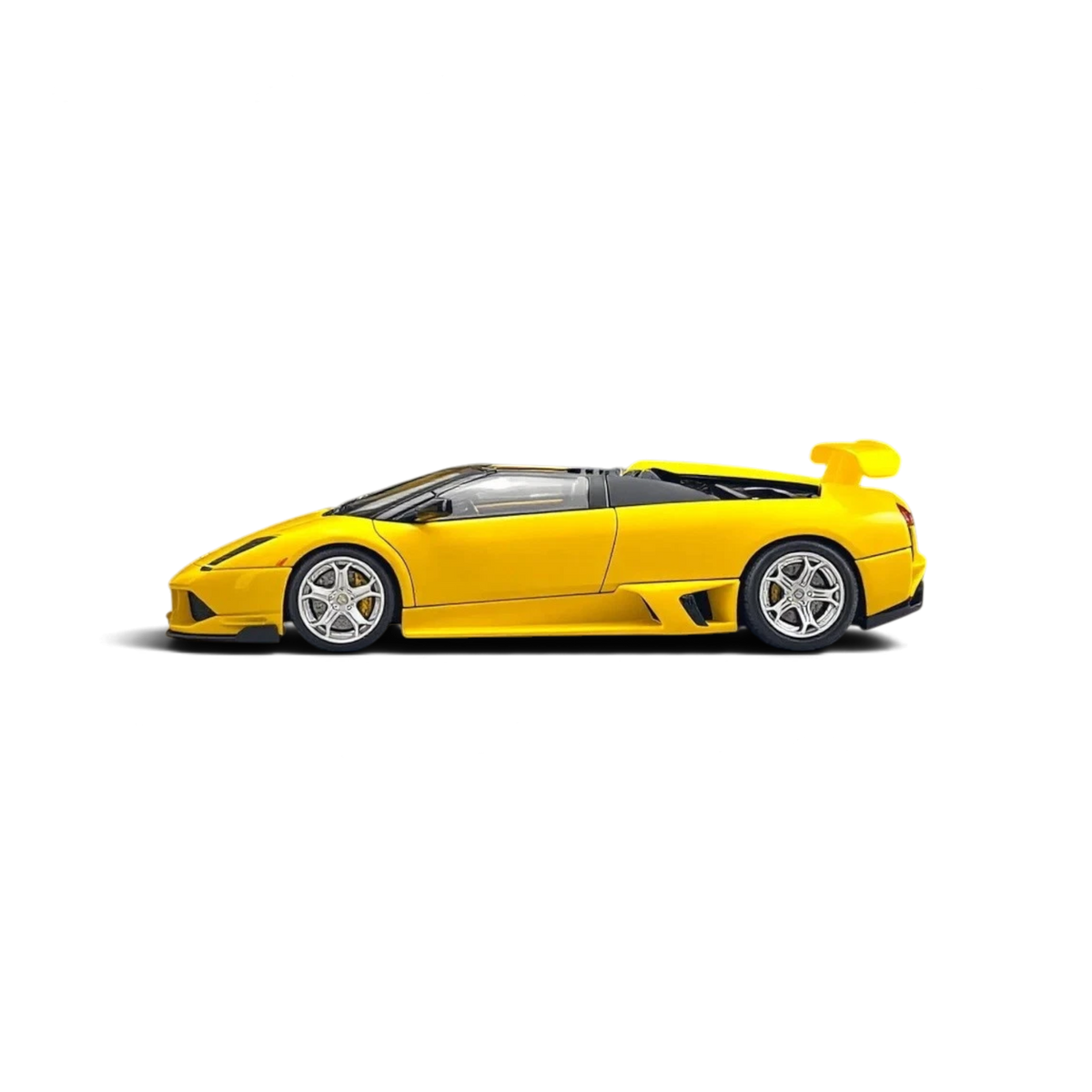 Lot57Supplies Diecast Shop Phantom Knight yellow Lamborghini Murcielago LP640 Roadster 1:64 scale diecast model car