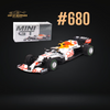 Mini-GT Red Bull RB16B #33 Max Verstappen 2021 Turkish Grand Prix 2nd Place #680 1:64 MGT00680