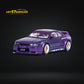 Inno64 NISSAN SKYLINE GT-R (R33) "PANDEM ROCKET BUNNY" Purple 1:64