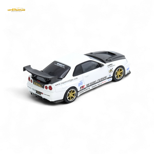 (Pre-Order) Inno64 Top Secret R34 GT-R - White 1:64