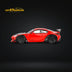 Mini-GT Toyota GR86 LB Nation Red With Carbon Hood #885 1:64 MGT00885