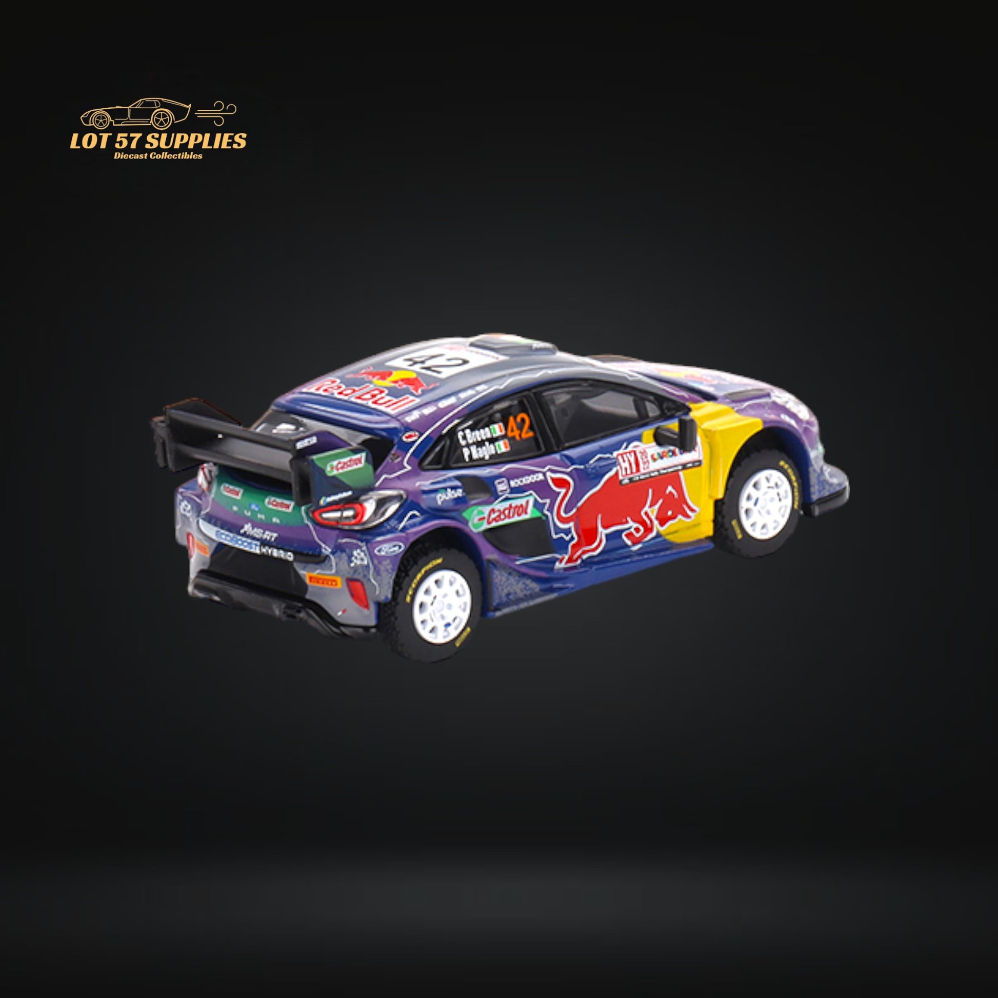 Mini-GT Ford Puma Rally1 #42 M-Sport Ford WRT 2022 #627 1:64 MGT00627