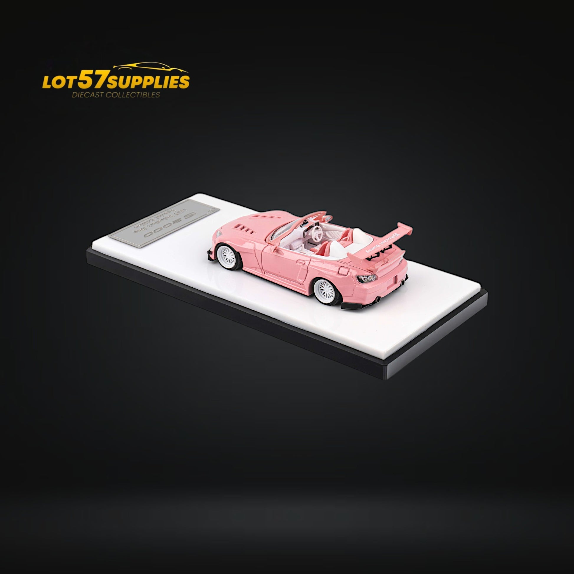 Microturbo Custom S2000 Rocket Bunny Valentine's Pink 1:64