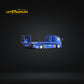 (Pre-Order) MicroTurbo HINO 300 Custom Truck Flatbed  Blue Calsonic Livery 1:64