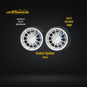 Custom Order Only - Skalwerk - ENKEI SPIDER - 1:64 (1 SET = 4 Wheels)