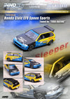 (Pre-Order) Inno64 Honda Civic EF9 Spoon Sports Tuned by "TODA RACING" 1:64