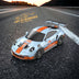 LF Model Porsche 911 992 GT3 RS in Gulf Livery Limited to 499 Pcs 1:64