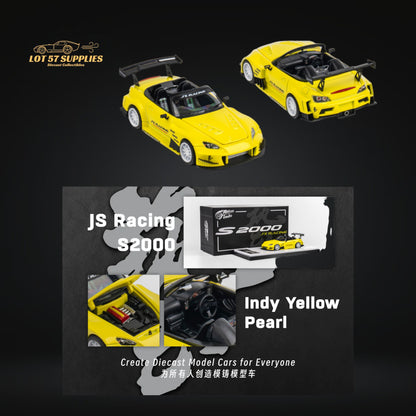 Microturbo Honda S2000 JS Racing Custom in Indy Yellow Pearl 1:64