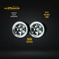 SKALWERK Wheels 1:64 10mm High Quality Wheels With Bearing System