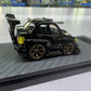 YM model X Q CAR Subaru Impreza WRX STI Voltex Black Gold Resin 1:64
