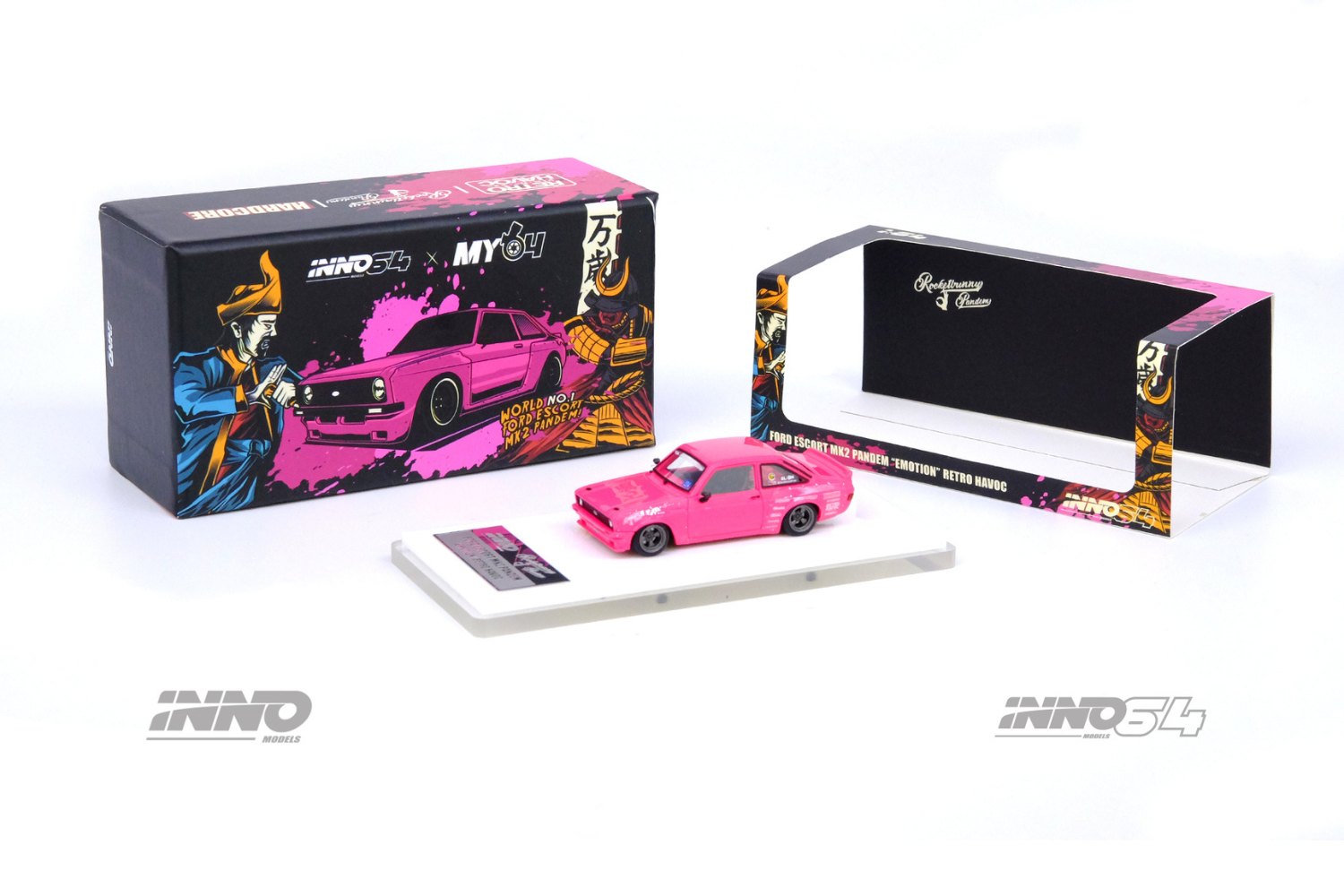 Inno64 Ford Escort MK2 1:64 Diecast | LOT57 Supplies