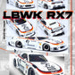 Inno64 Mazda RX-7 LBWK in White 1:64 IN64-LBWK-RX7-02