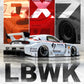 Inno64 Mazda RX-7 LBWK in White 1:64 IN64-LBWK-RX7-02
