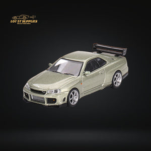 Mini-GT Nissan Skyline GT-R (R34) Tommykaira R-z Millenium Jade #697 1:64 MGT00697