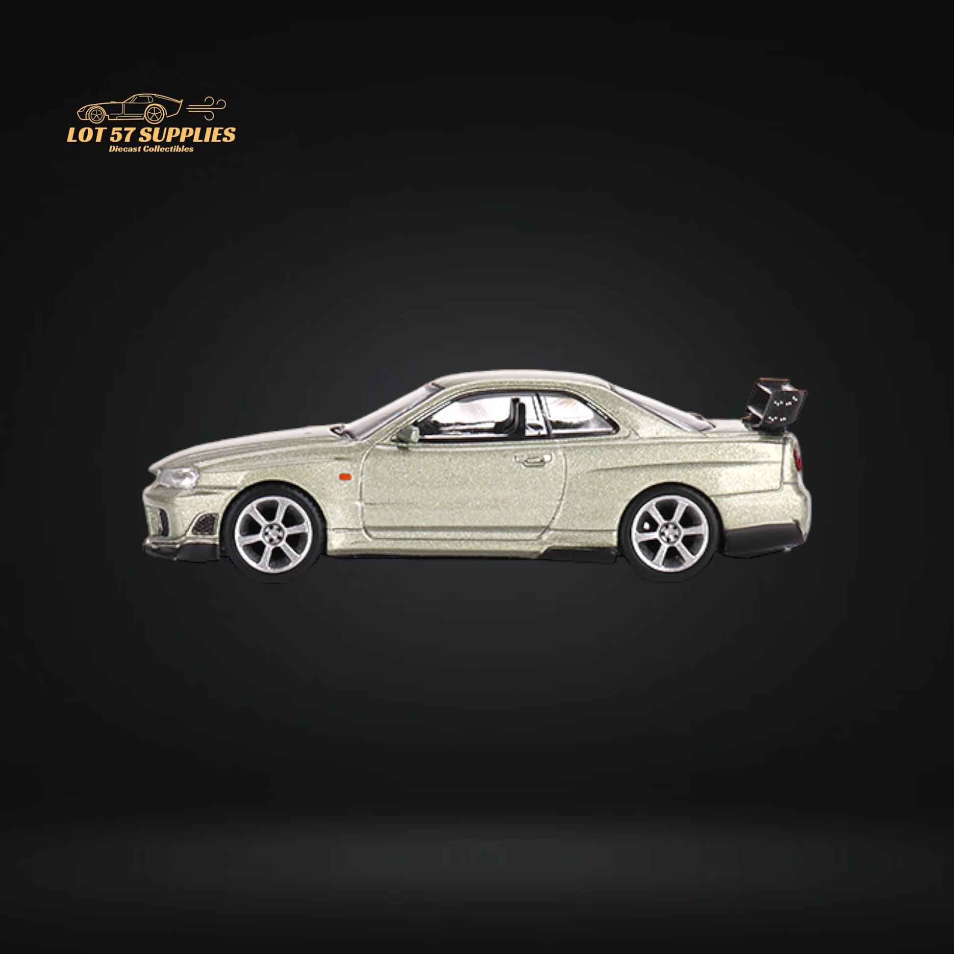 Mini-GT Nissan Skyline GT-R (R34) Tommykaira R-z Millenium Jade #697 1:64 MGT00697