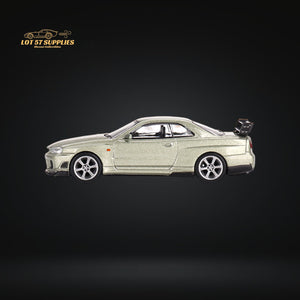 Mini-GT Nissan Skyline GT-R (R34) Tommykaira R-z Millenium Jade #697 1:64 MGT00697