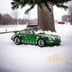 (Pre-Order) Pop Race Porsche 964 Singer Christmas Edition in Green PR640084 1:64