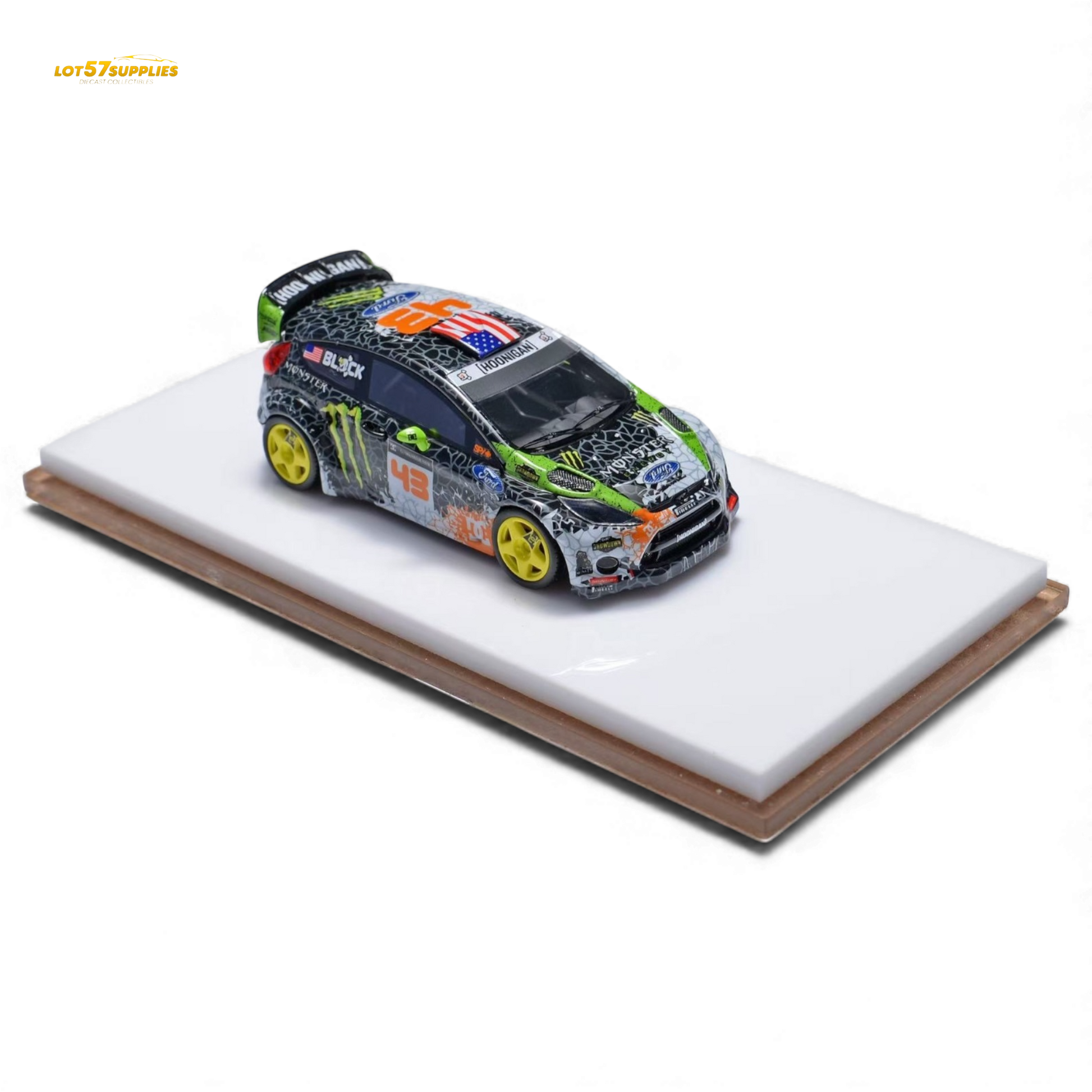 Minicraftsman Ken Block Ford Fiesta Gymkhana Livery 1:64 Diecast Model