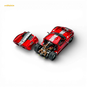 (Pre-Order) Rhino Model RM Ford GT40 - Transparent Red 1:64