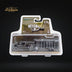 Greenlight 2020 Ford F-150 Lariat 4x4 Stone Gray with Glass Trailer LOOSE 1:64