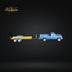 Greenlight 1981 Chevrolet C-20  w/ Flatbed Trailer 1:64 LOOSE