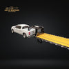 Greenlight 2022 Chevrolet Silverado Z71 W/T With Gooseneck Trailer & Ramps 1:64