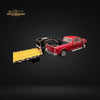 Greenlight 2022 RAM 3500 Long Bed w/ Gooseneck Trailer & Ramps 1:64