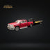 Greenlight 2022 RAM 3500 Long Bed w/ Gooseneck Trailer & Ramps 1:64