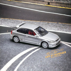 Focal Horizon Civic Type-R EK9 1st Generation in Silver 1:64