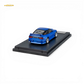 Microturbo Nissan 180SX Type X Metallic Blue 1:64 Diecast Model
