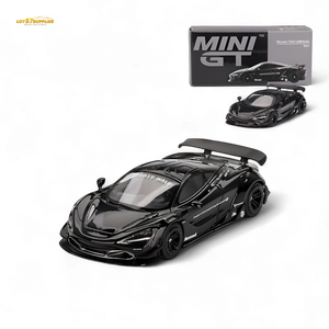 Mini-GT McLaren 720S LB★Works Black #777 1:64 MGT00777
