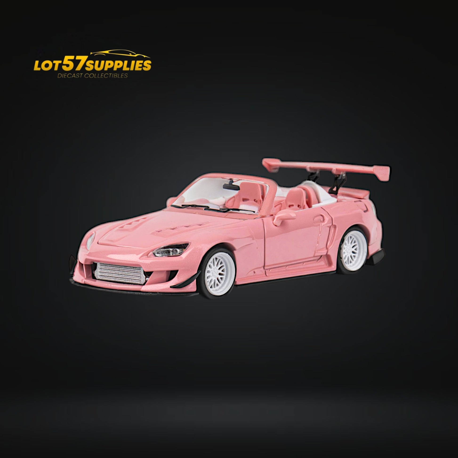 Microturbo Custom S2000 Rocket Bunny Valentine's Pink 1:64