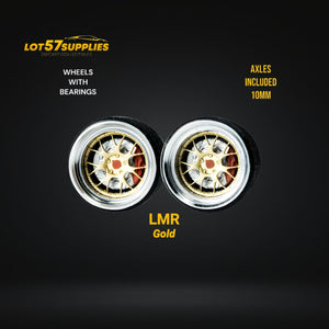 Custom Order Only - Skalwerk - LMR GOLD - 1:64 (1 SET = 4 Wheels)