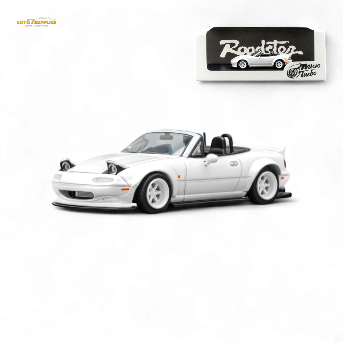 Microturbo MX5 Rocket Bunny 1:64 Diecast | LOT57 Supplies Microturbo MX5 Rocket Bunny 1:64 Diecast | LOT57 Supplies