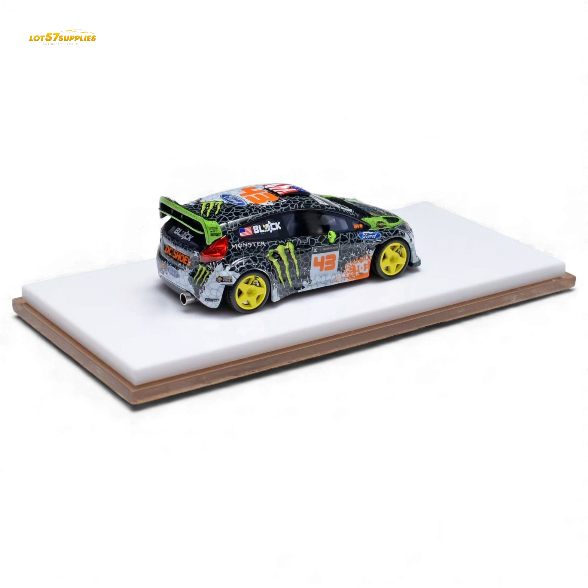 Minicraftsman Ken Block Ford Fiesta Gymkhana Livery 1:64 Diecast Model
