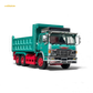 DBGT Hino Super Dolphin Dump Truck Green 1:64 Diecast Model