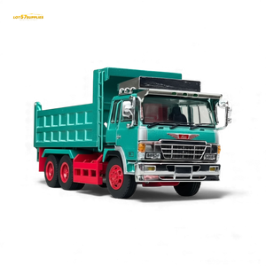 DBGT Hino Super Dolphin Dump Truck Green 1:64 Diecast Model