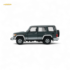 BM Creations Toyota Land Cruiser LC76 Dark Grey - RHD 1:64