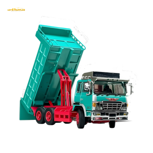 DBGT Hino Super Dolphin Dump Truck Green 1:64 Diecast Model