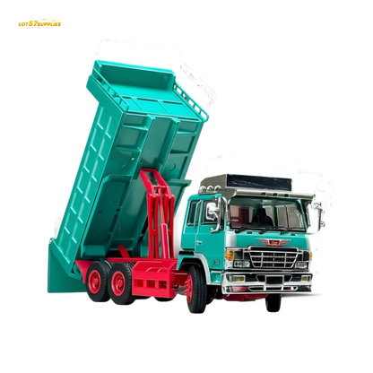 DBGT Hino Super Dolphin Dump Truck Green 1:64 Diecast Model