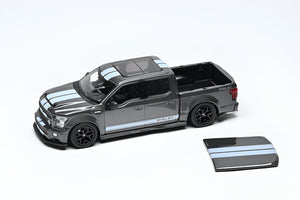 (Pre-Order) Funny Model Ford F150 Super Snake - Magnetic Gray Metallic 1:64
