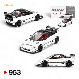 Mini-GT Mazda AZ-1 Liberty Walk LB40 White 2024 Tokyo Auto Salon 1:64