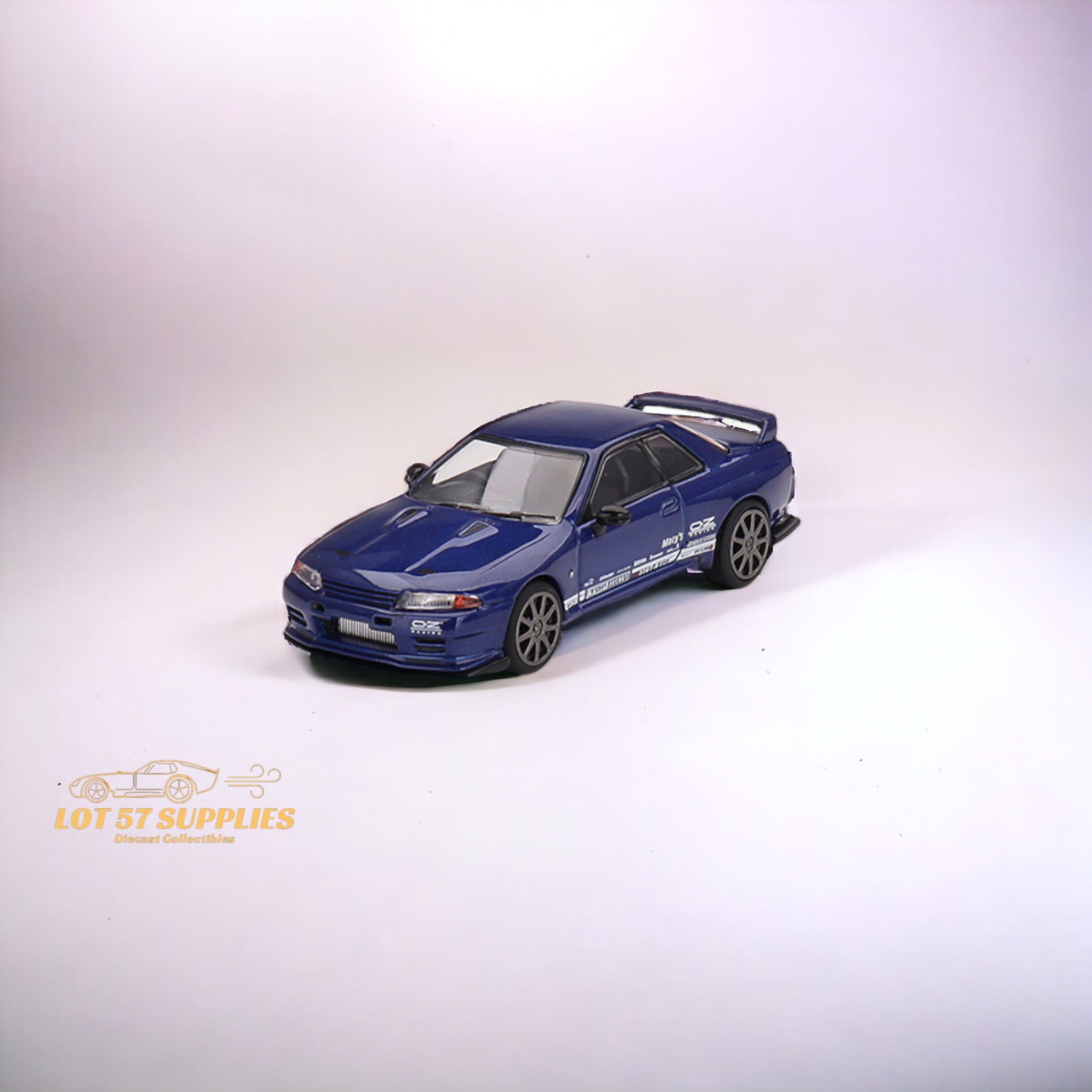 Mini-GT Nissan Skyline GT-R Top Secret VR32 Metallic Blue #589 1