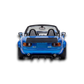 MicroTurbo Eunos Roadster RHD Rocket Bunny Widebody Metallic Blue 1:64 - Image 5