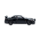 Street Weapon Nissan R34 GT-R Black Snow Drift 1:64 - Image 3
