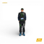 LOT57 Ken Block 1:64 Diorama Figure - Image 1