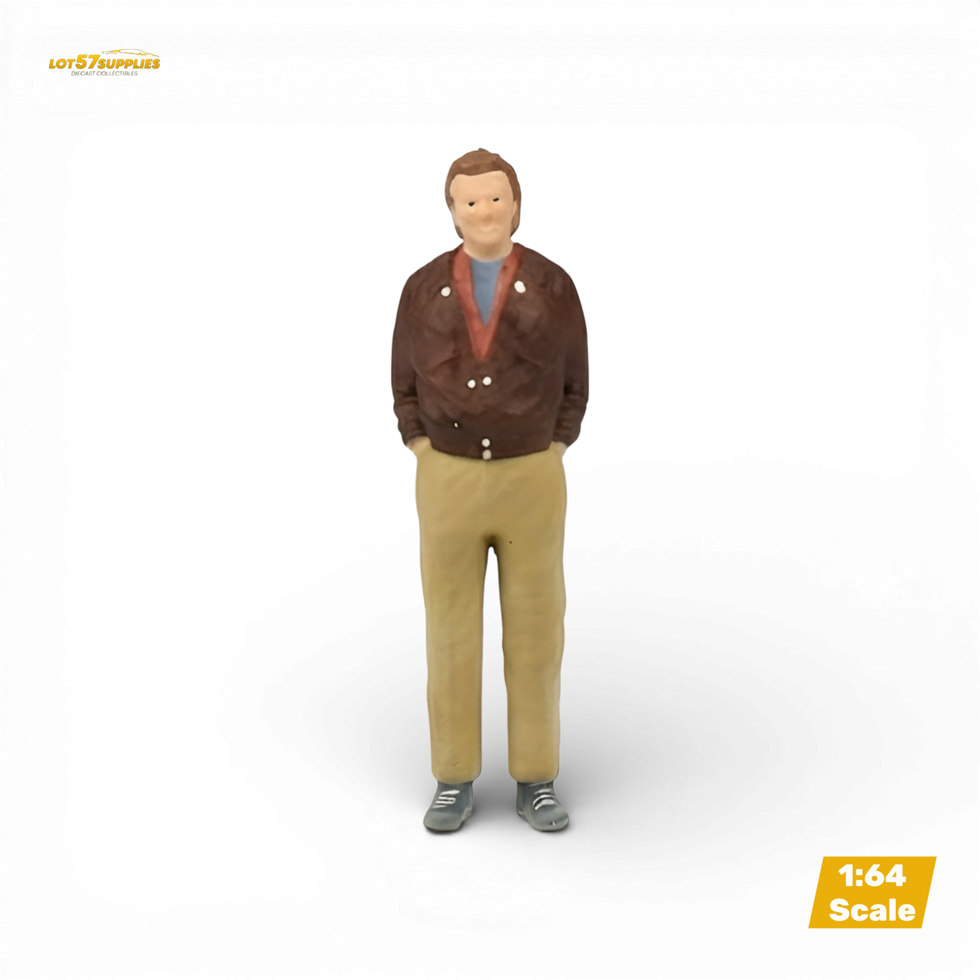 LOT57 Figures Captain Howling Mad Dwight Schultz 1:64 Diorama Figure - Image 1