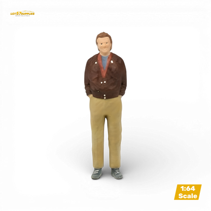 LOT57 Figures Captain Howling Mad Dwight Schultz 1:64 Diorama Figure - Image 1