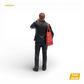 LOT57 Figures Guy with Suit and Red Bag 1:64 Diorama Figure - Image 2